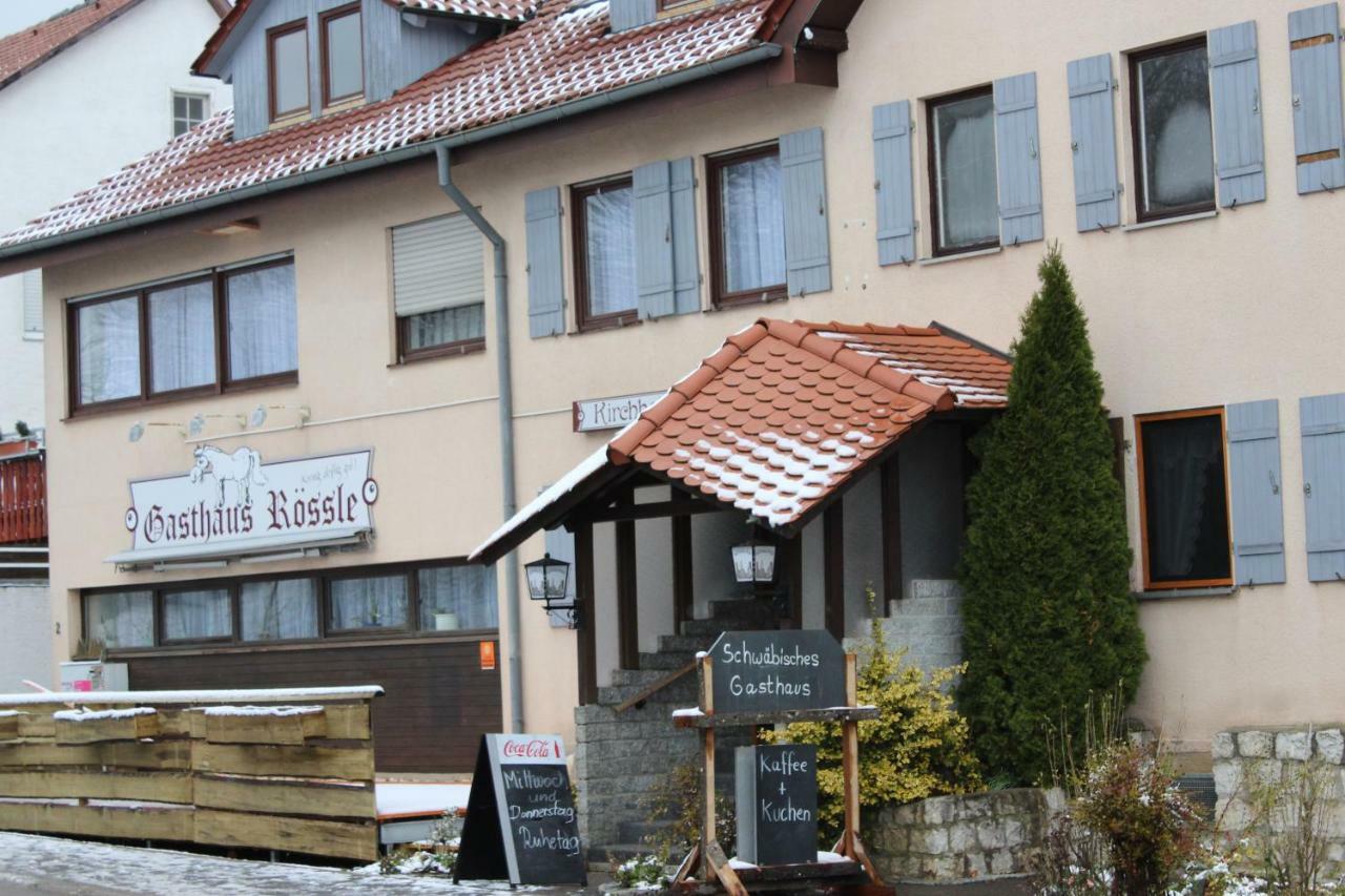 Gasthof Roessle Ochsenwang Bissingen an der Teck Экстерьер фото